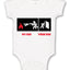 My Dad vs Your Dad Firefighter Gift Humor Baby Creeper Boys Girls Infant Bodysuit