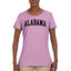 State of Alabama College Style Fashion Womens Graphic T-Shirt