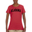 State of Alabama College Style Fashion Womens Graphic T-Shirt