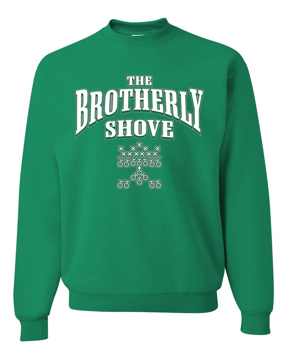 PHI Fantasy Football Sports Fan Pullover Soft Cotton Blend Graphic Unisex Crewneck Sweatshirt