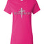 Redeemed Cross Jesus Christ Nails Inspirational/Christian Womens Graphic T-Shirt