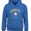 American Baseball Fan Vintage Distressed Field Sports Gift Youth Hooded Sweatshirt
