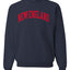 American Football Cities Classic Varsity College Style Fantasy Fan Sports Unisex Crewneck Sweatshirt