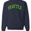 American Football Cities Classic Varsity College Style Fantasy Fan Sports Unisex Crewneck Sweatshirt