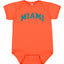 Classic Varsity College Style Fantasy Fan, Trendy Team Streetwear Sports Baby Creeper Boys Girls Infant Bodysuit