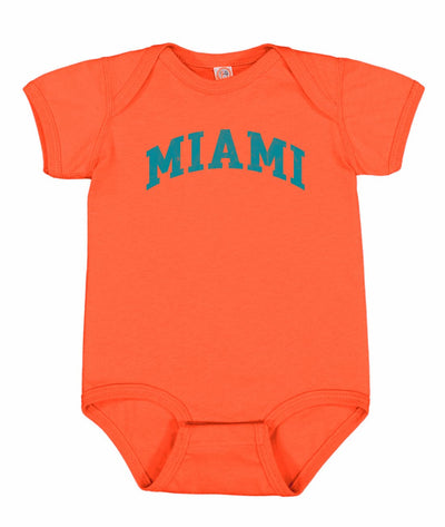 Classic Varsity College Style Fantasy Fan, Trendy Team Streetwear Sports Baby Creeper Boys Girls Infant Bodysuit