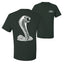 Retro Ford Shelby Cobra Emblem Vintage White Logo  Front and Back  Cars and Trucks Men's T-Shirt