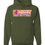 Drunkin' Grownups America Runs on Alcohol Parody Humor Unisex Hoodie Sweatshirt
