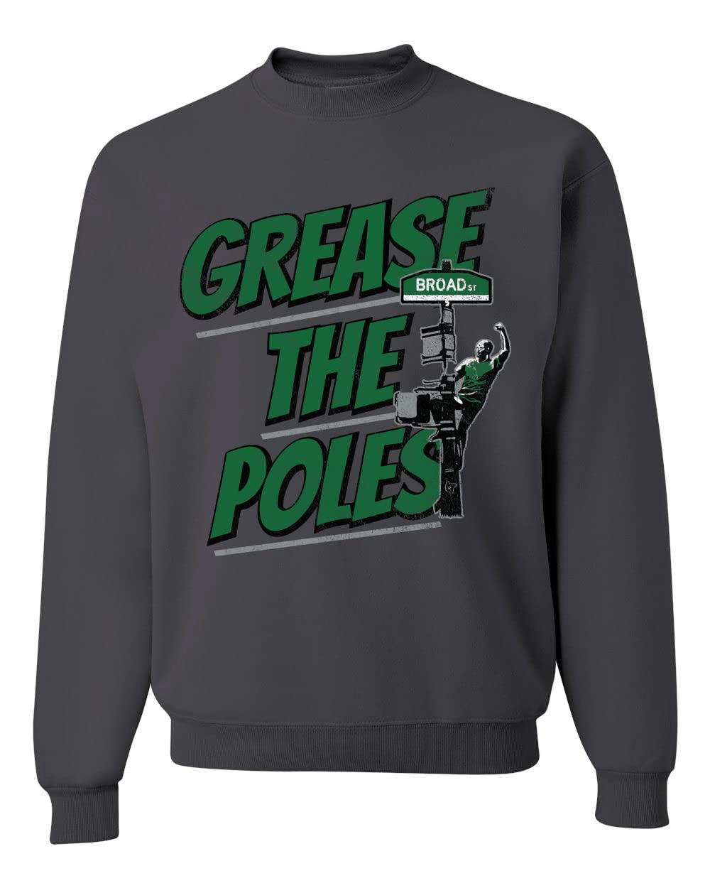 PHI Fantasy Football Sports Fan Pullover Soft Cotton Blend Graphic Unisex Crewneck Sweatshirt