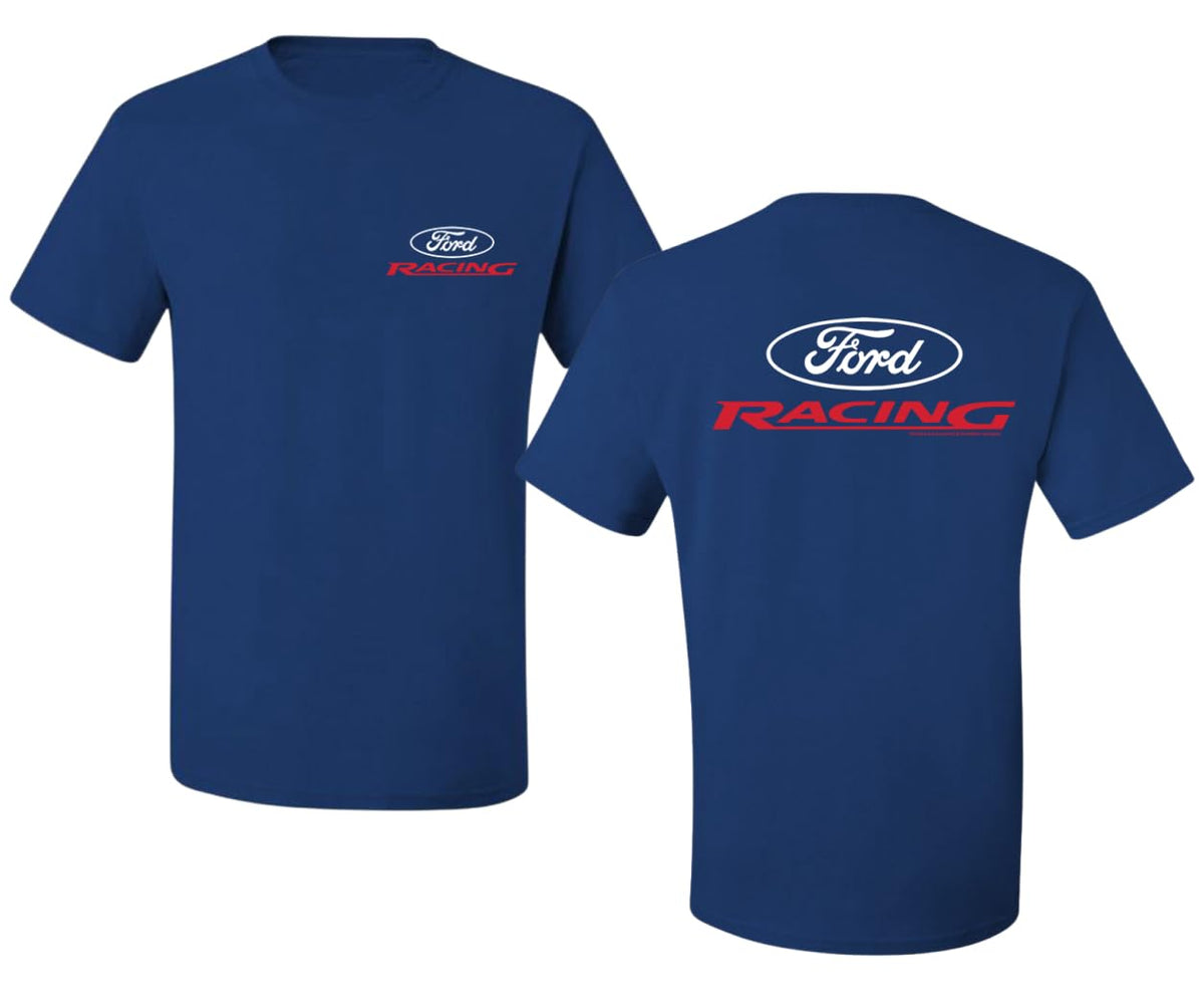 Ford Racing Logo Performance Motorsports Car Enthusiasts Cars and Trucks Men's T-Shirt