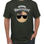 Unbothered and Uncrusted Funny PB&J Sandwich Sunglasses Humor Men's T-Shirt