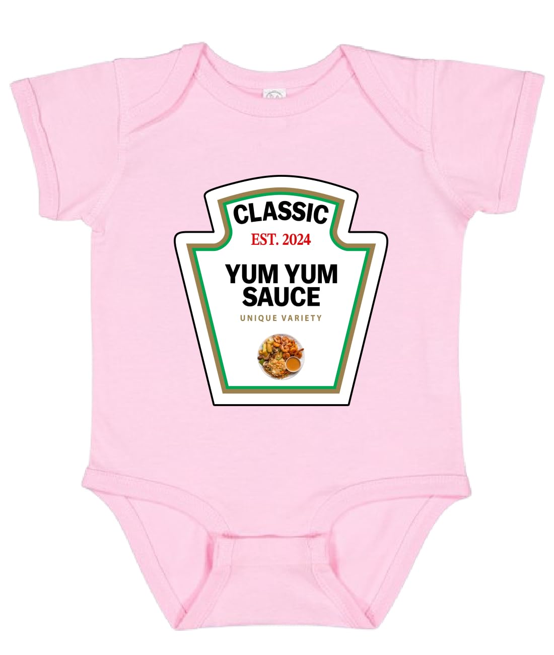 Condiment Baby Bodysuit for Boys & Girls