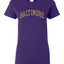 American Football Cities Classic Varsity College Style Fantasy Fan Sports Womens Shirt