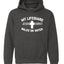 My Lifeguard Walks on Water Jesus Christ Bible Inspirational/Christian Youth Hooded Graphic Sweatshirt