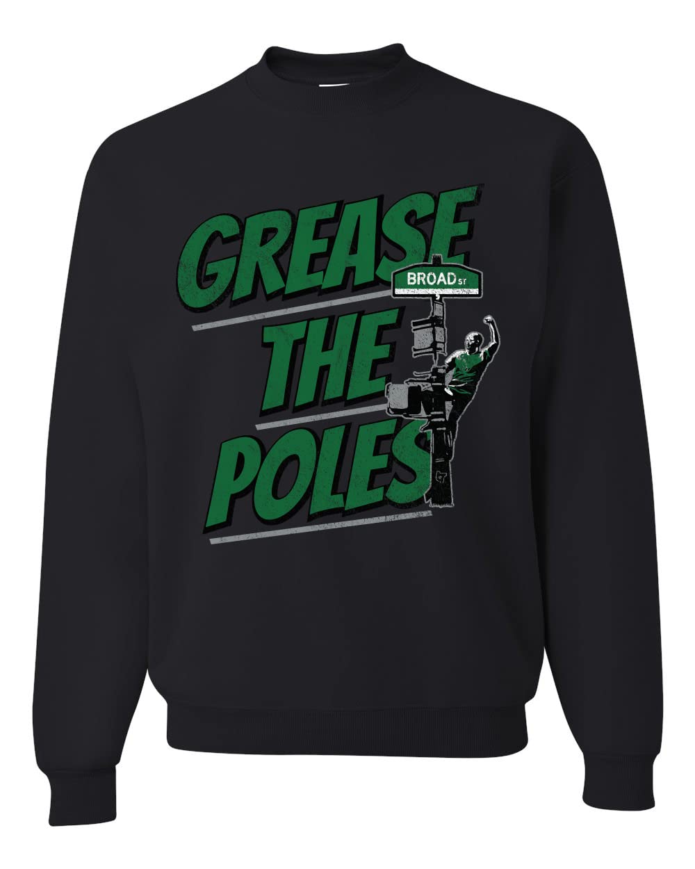 PHI Fantasy Football Sports Fan Pullover Soft Cotton Blend Graphic Unisex Crewneck Sweatshirt