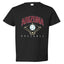 American Baseball Fan Vintage Distressed Field Sports Toddler Crew Graphic T-Shirt