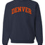 American Football Cities Classic Varsity College Style Fantasy Fan Sports Unisex Crewneck Sweatshirt