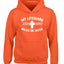 My Lifeguard Walks on Water Jesus Christ Bible Inspirational/Christian Youth Hooded Graphic Sweatshirt