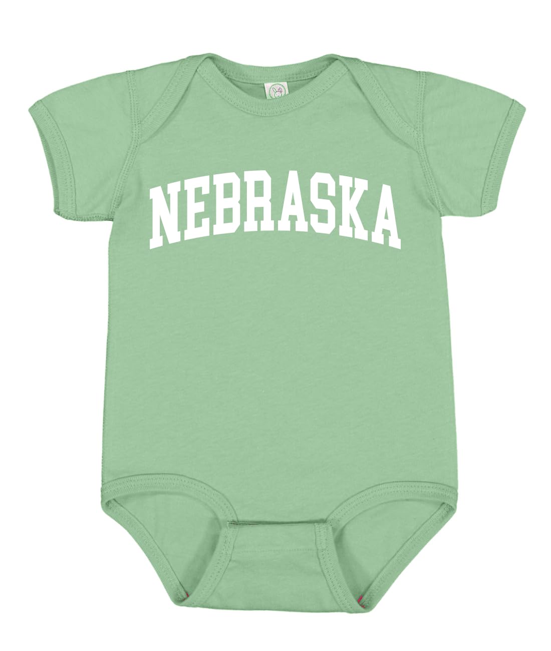 State of Nebraska College Style Fashion Baby Creeper Boys Girls Infant Bodysuit