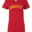 American Football Cities Classic Varsity College Style Fantasy Fan Sports Womens Shirt