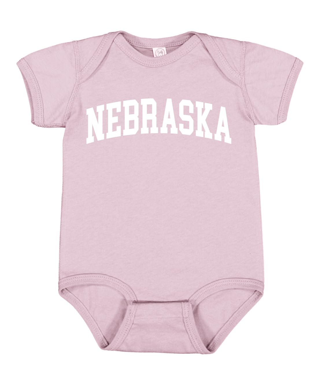 State of Nebraska College Style Fashion Baby Creeper Boys Girls Infant Bodysuit