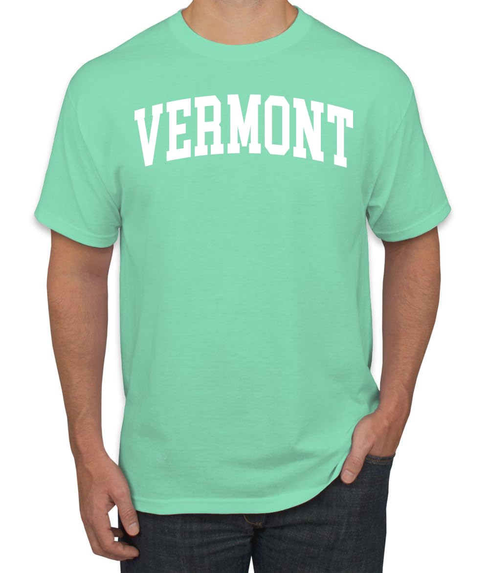 State of Vermont College Style Fashion T-Shirt