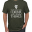 I Drink and I Know Things Tyrion GOT White Pop Culture Men's T-Shirt