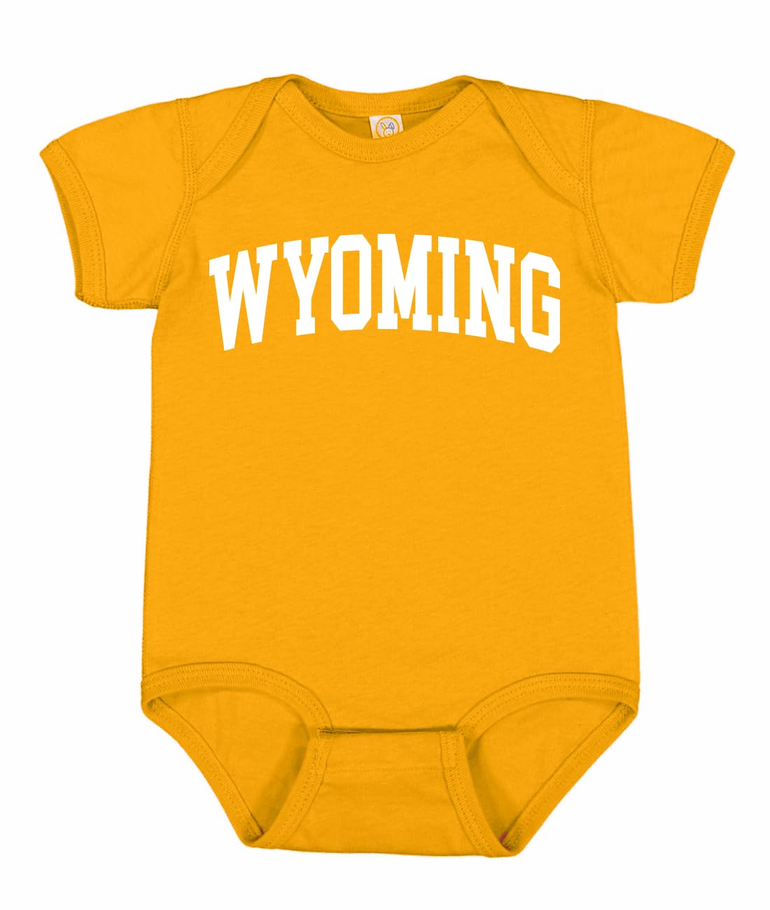 State of Wyoming College Style Fashion Baby Creeper Boys Girls Infant Bodysuit