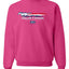 Ford Mustang USA Pony Logo Est 1964 Classic Racing Logo Cars and Trucks Unisex Crewneck Sweatshirt