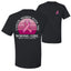 Breast Cancer Awareness Faith Pink Ribbon Sunflower Front and Back Unisex T-Shirt
