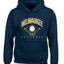 American Baseball Fan Vintage Distressed Field Sports Gift Youth Hooded Sweatshirt
