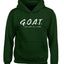 Goat God Over All Things Inspirational/Christian Youth Hooded Graphic Sweatshirt