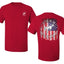 US Flag Ford Bronco Front and Back  Cars and Trucks Men's T-Shirt