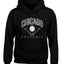 American Baseball Fan Vintage Distressed Field Sports Gift Youth Hooded Sweatshirt