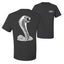 Retro Ford Shelby Cobra Emblem Vintage White Logo  Front and Back  Cars and Trucks Men's T-Shirt