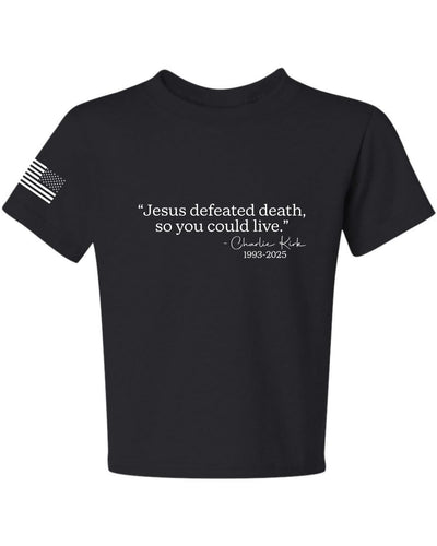 Freedom God Family Patriotism Shirt, Christian Conservative Unisex Tee for Boys Girls Youth T-Shirt