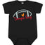 Football Fan Baby Bodysuit for Boys & Girls, Cute Infant Outfit, Newborn Gift