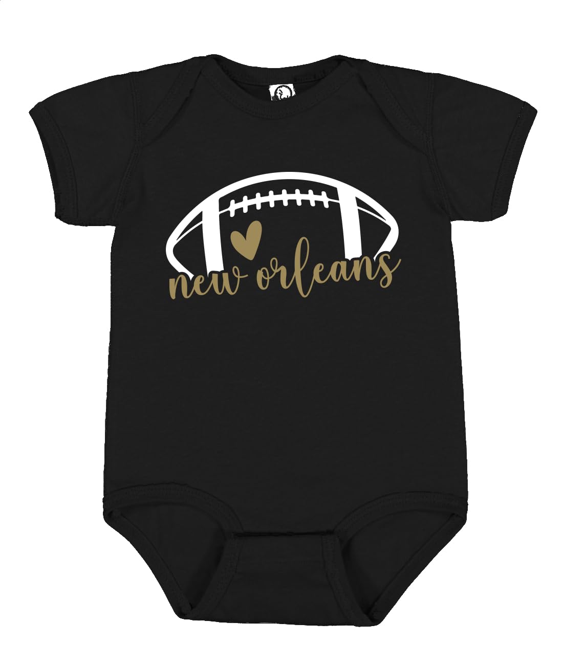 Football Fan Baby Bodysuit for Boys & Girls, Cute Infant Outfit, Newborn Gift