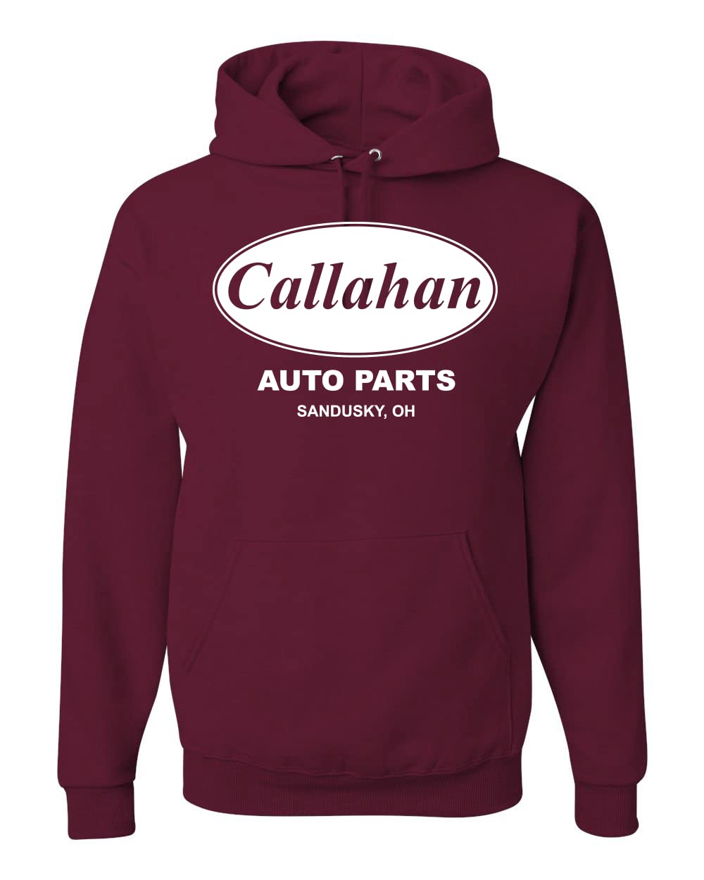 Callahan Auto Parts Sandusky Ohio Retro 90s Funny Pop Culture Unisex Graphic Hoodie Sweatshirt