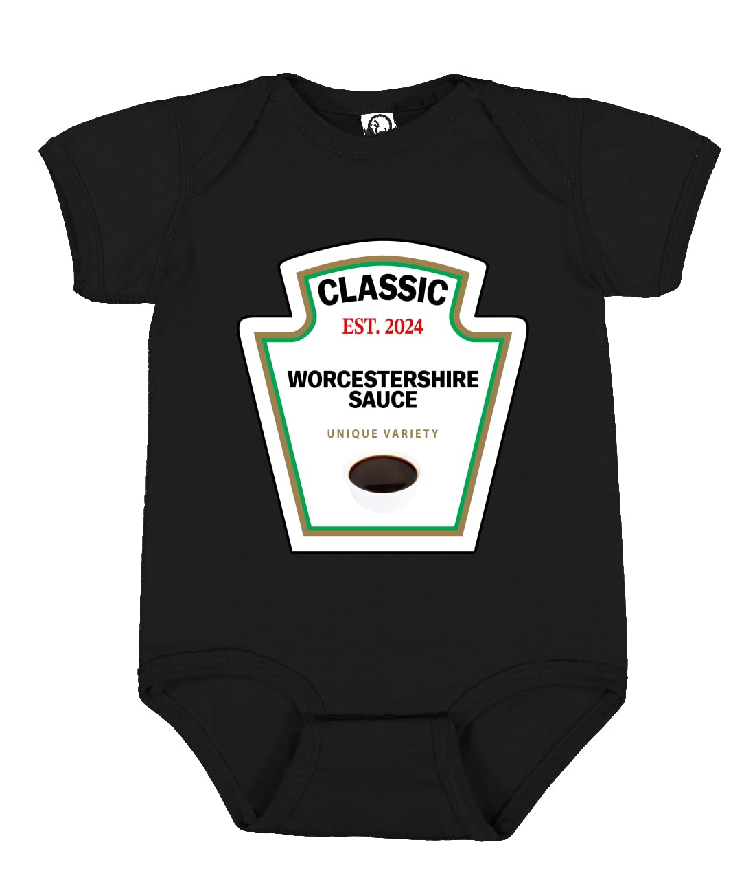 Condiment Baby Bodysuit for Boys & Girls