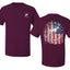 US Flag Ford Bronco Front and Back  Cars and Trucks Men's T-Shirt