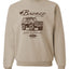 Ford Bronco Wild Untamed 1966 Vintage Cars and Trucks Unisex Crewneck Sweatshirt