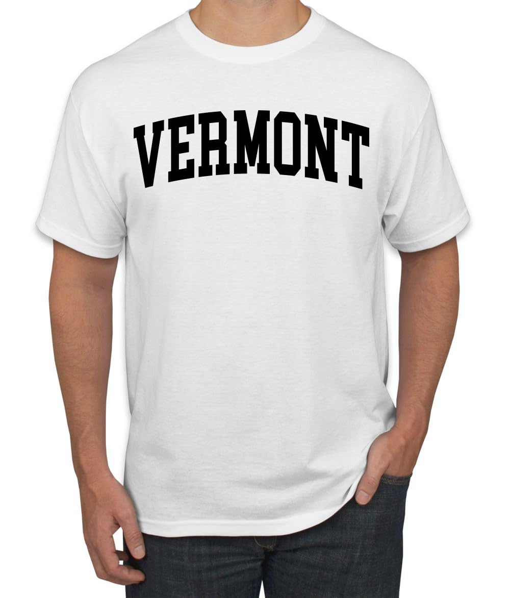 State of Vermont College Style Fashion T-Shirt