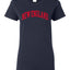 American Football Cities Classic Varsity College Style Fantasy Fan Sports Womens Shirt