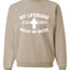 My Lifeguard Walks on Water Jesus Christ Bible Inspirational/Christian Unisex Crewneck Sweatshirt