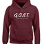 Goat God Over All Things Inspirational/Christian Youth Hooded Graphic Sweatshirt
