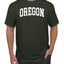 State of Oregon College Style White Fashion Men's T-Shirt