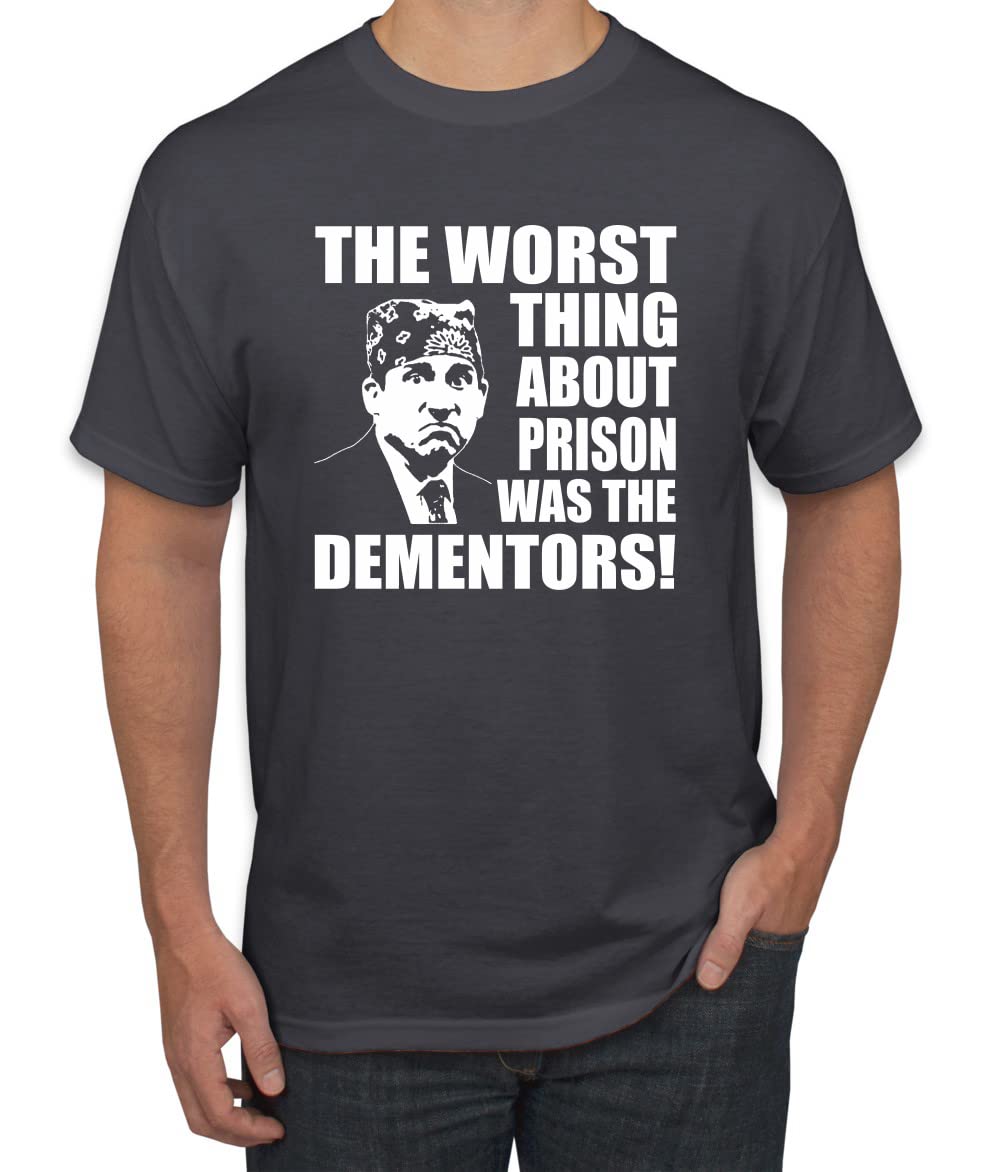 Prison Mike Dementors Quote Office Men's T-Shirt