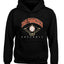 American Baseball Fan Vintage Distressed Field Sports Gift Youth Hooded Sweatshirt