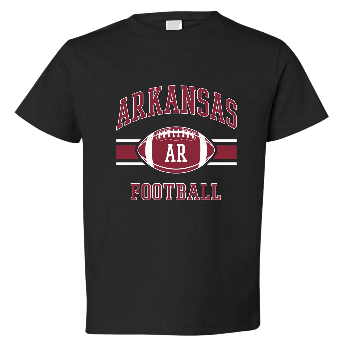 College Football Fan T-Shirt, Vintage American Team Design, Game Day Apparel, Retro USA Sports Toddler Crew T-Shirt